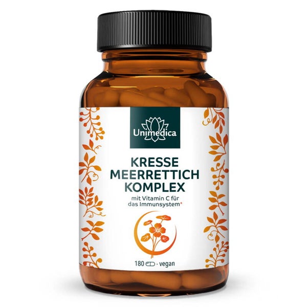 Kresse Meerrettich Komplex - 180 Kapseln