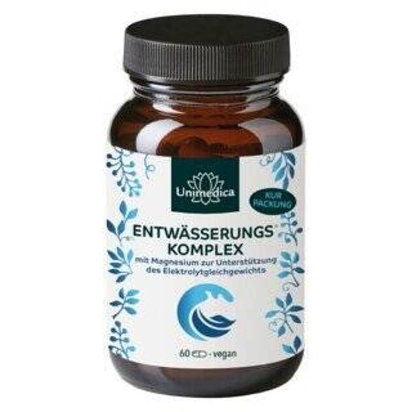 Entwässerungskomplex* - Kurpackung - 60 Kapseln - von Unimedica