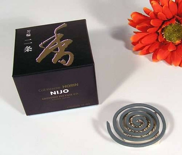 Nijo - jap. Räucherspiralen Box mit 10 Spiralen