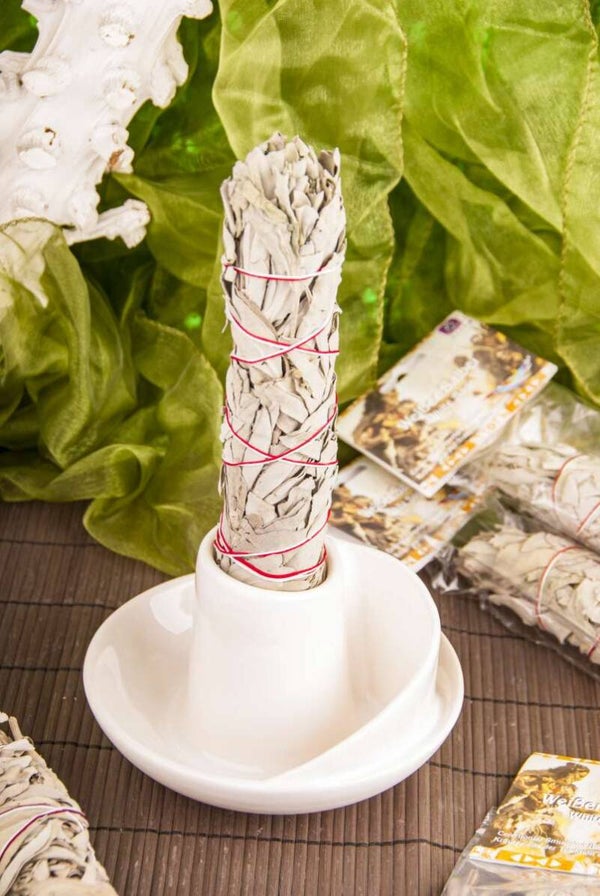 Smudge Bowl "Wave", weiß