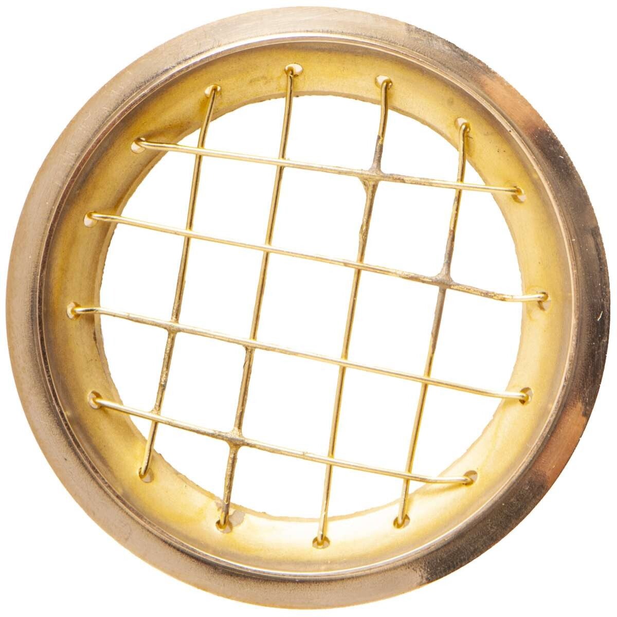 Räuchernetz für 5-6 cm Schale Messing 5,8cm