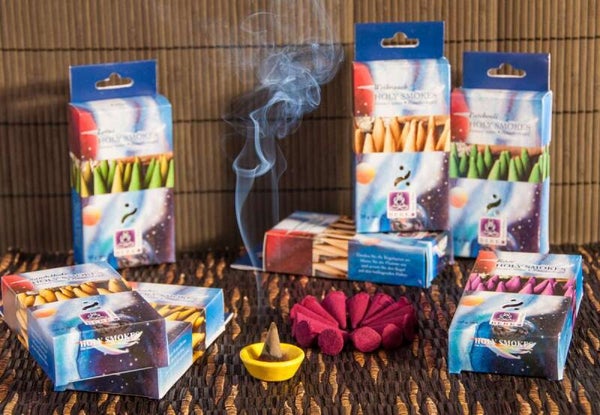 Räucherkegel Paket 7 Sorten, je 1 Packung