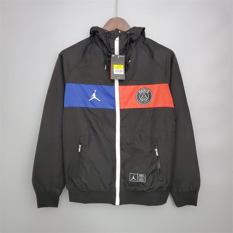 PSG Windbreaker Black/Blue/Red
