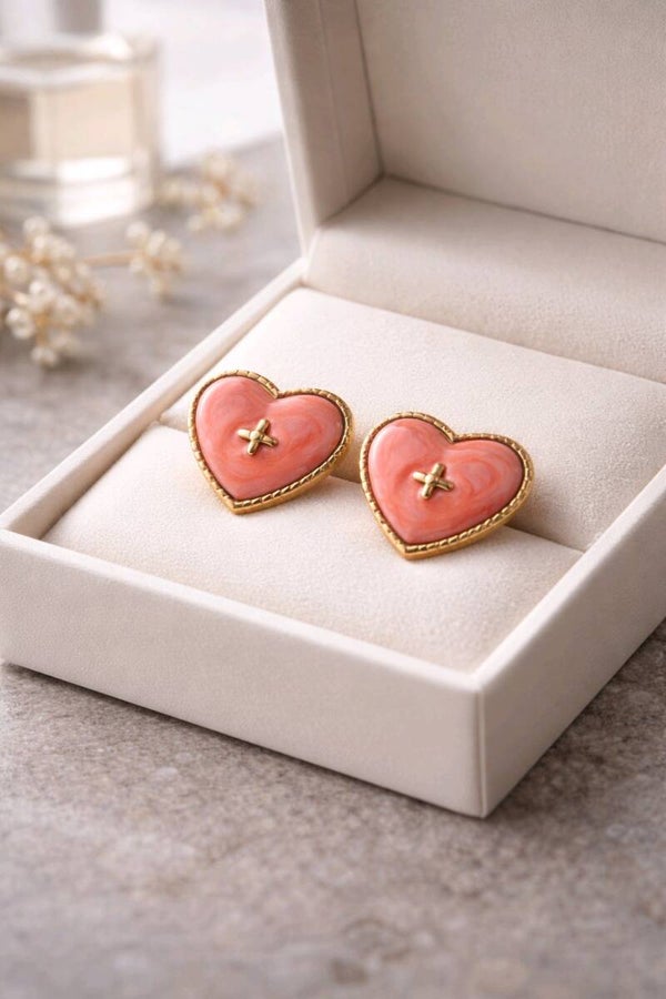 Pendientes corazón