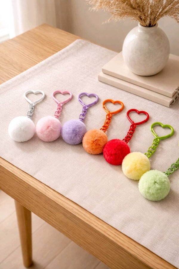 Llavero pompon
