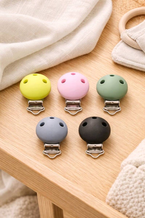 Clips redondos silicona