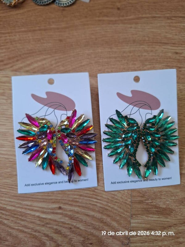 Pendientes Alas