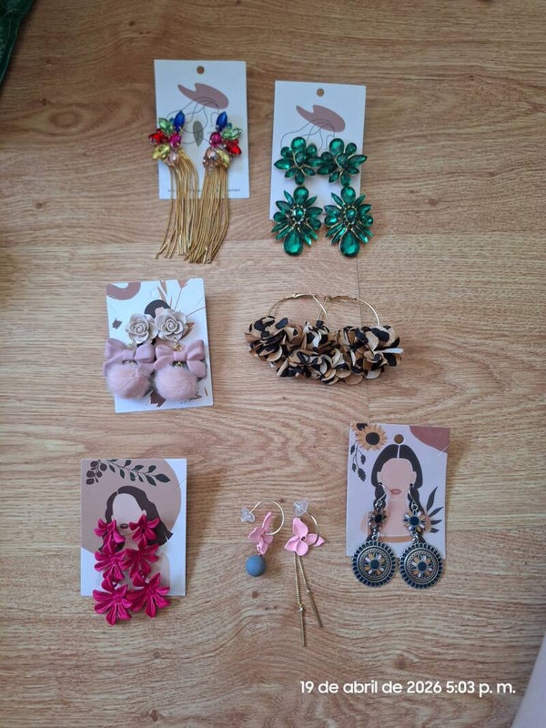 Pendientes Flor