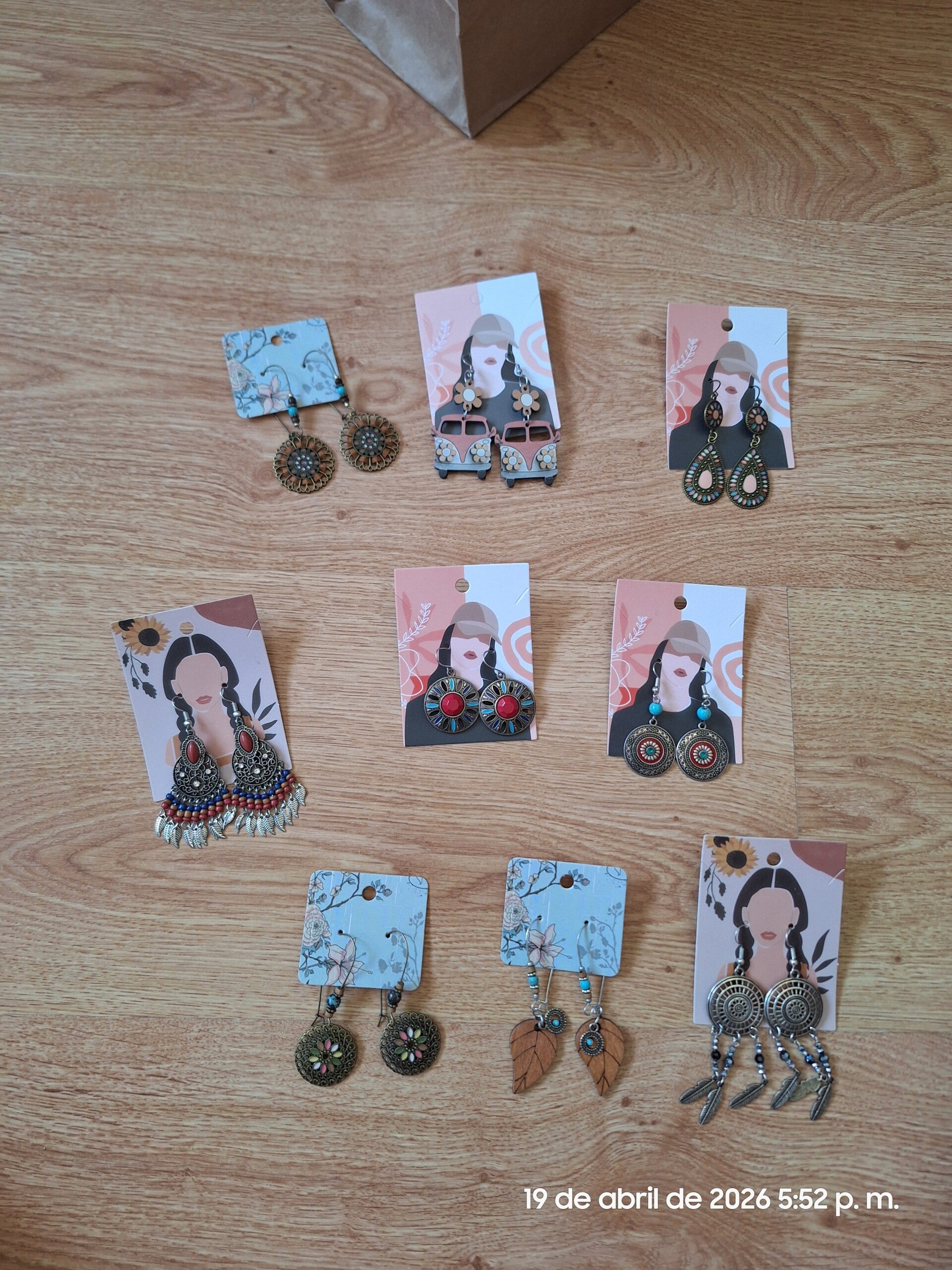 Pendientes Hippie