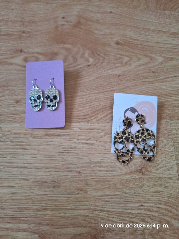 Pendientes Calabera