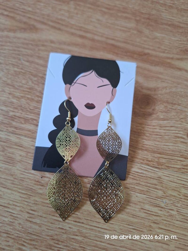 Pendientes Dorado