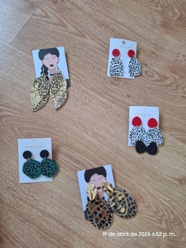 Pendientes Animal Print