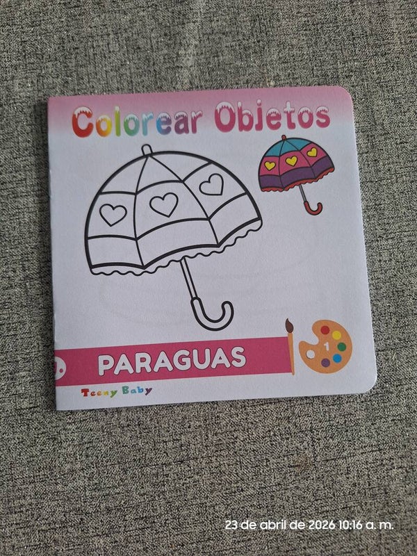 Libro de colorear Objetos