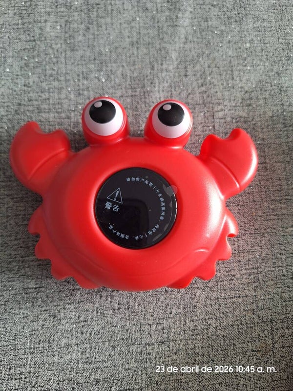 Termómetro cangrero rojo