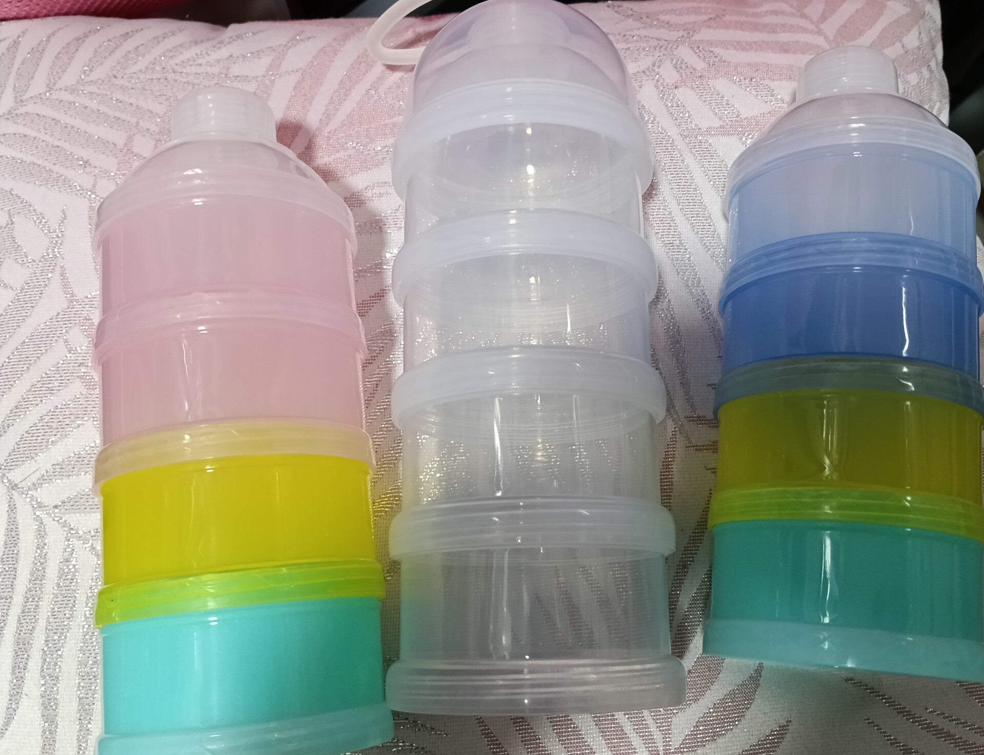 dispensador colores transparentes