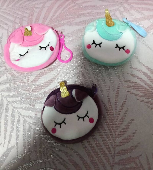 monederos unicornio
