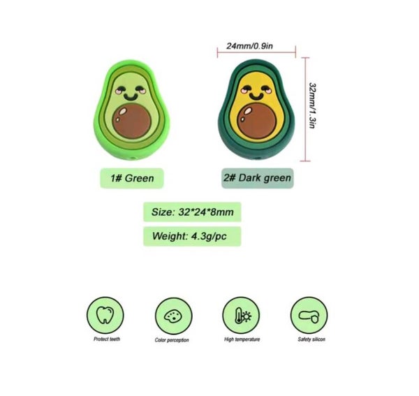 aguacate silicona