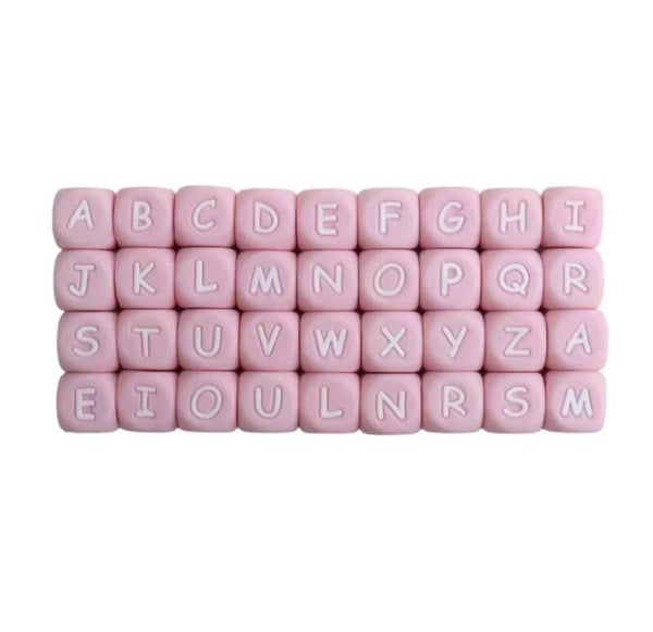 Letras rosas