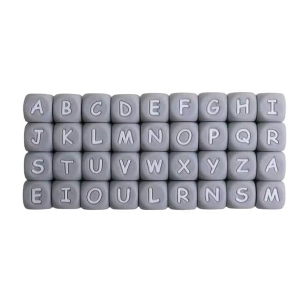 Letras gris
