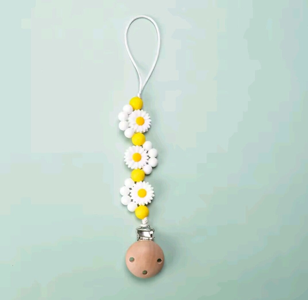 Chupeteros flores trenzadas