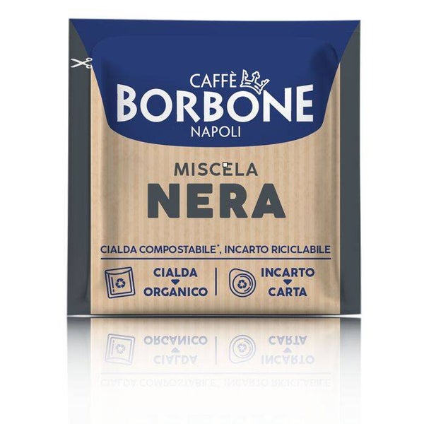 Borbone nero Pads ese 44mm 150 pce