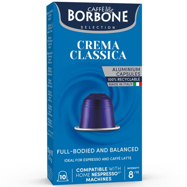 Borbone Crema Classica compatible nespresso alu 10 pce