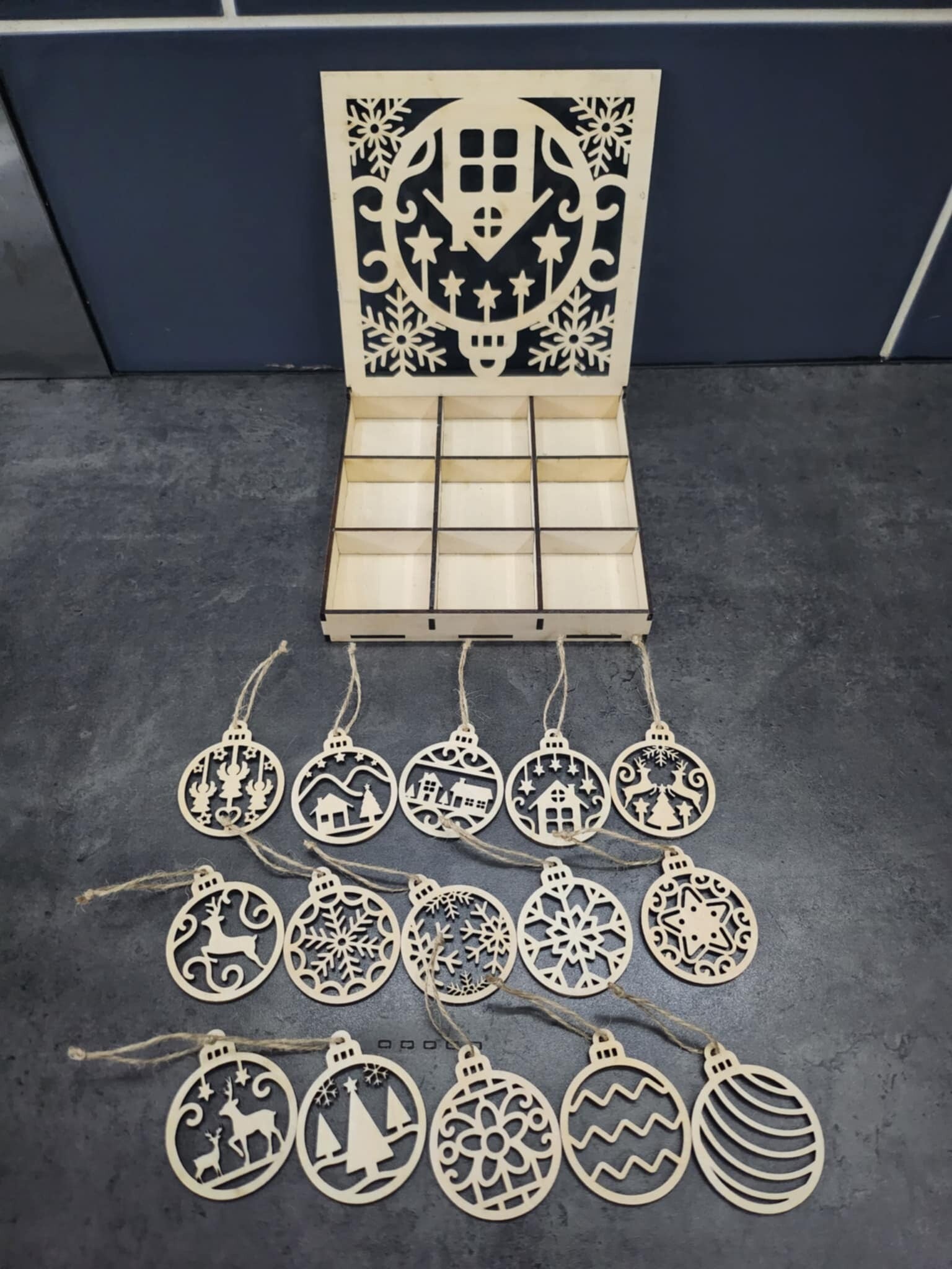 Coffret Boules de Noel