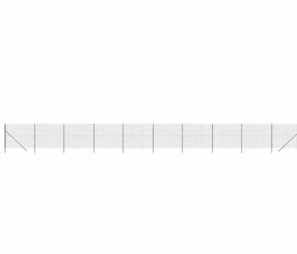 Meschendrahtzäune 1,6x 25m Anthrazit