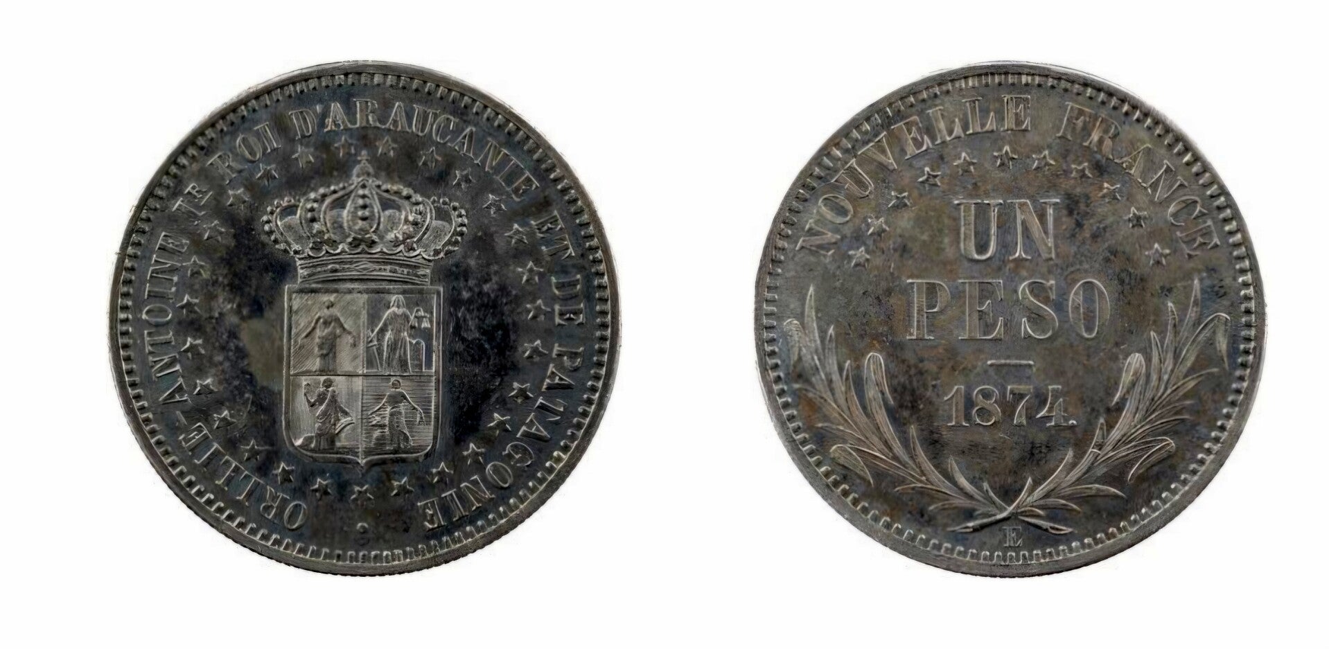 1 Peso 1874