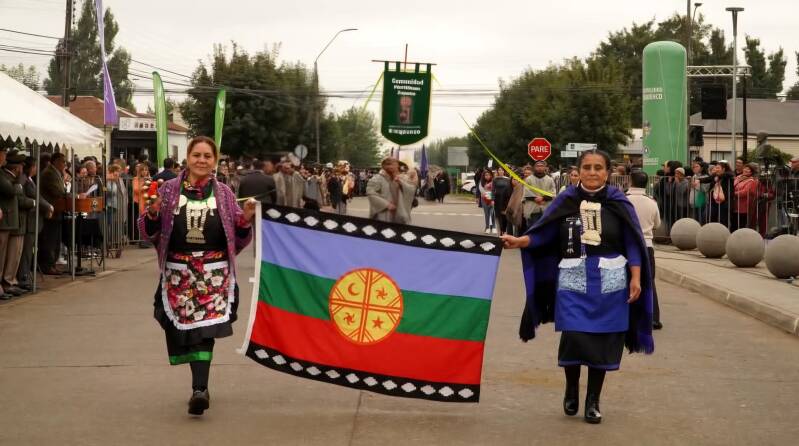 Fête Mapuche à Perquenco