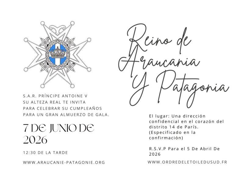 Reino de Araucania 7 Junio 2026