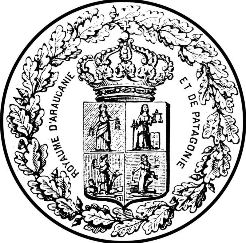 Royaume d'Araucanie et de Patagonie Prince Antoine V 