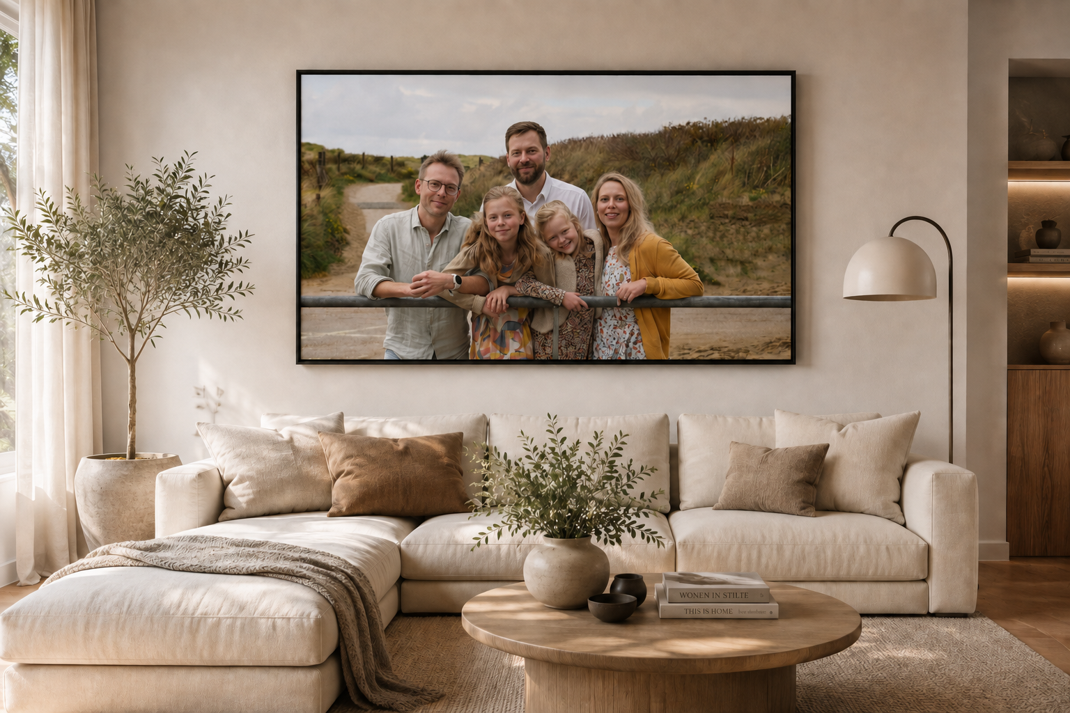 familieportret gemaakt door portretfotograaf