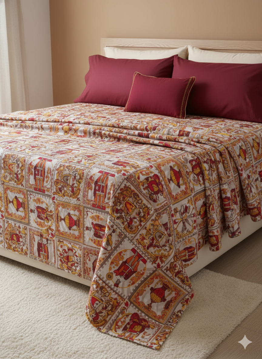 Grandfoulard "Mà Maison"