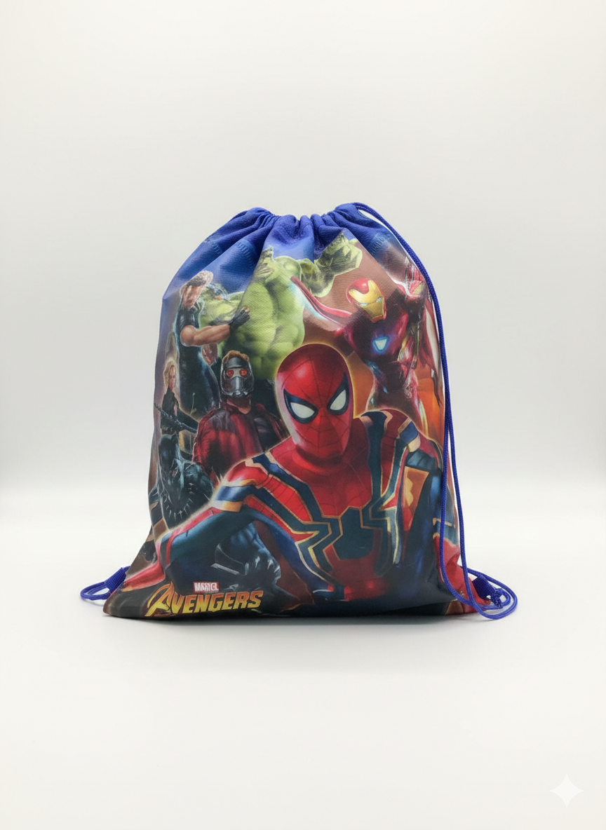 Sacca Zainetto Marvel Avengers & Spider-Man