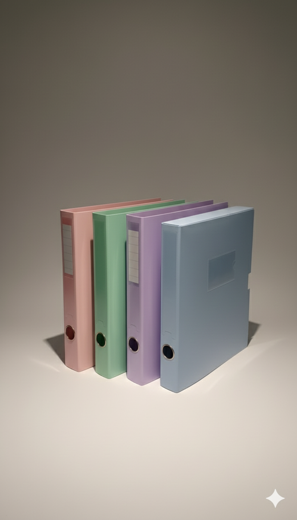 Raccoglitori Color Pastello