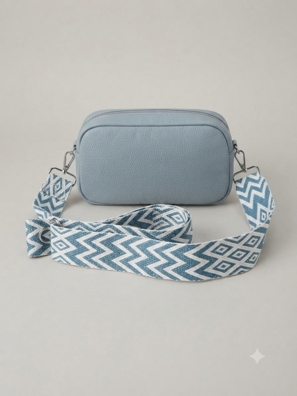 Borsa a Tracolla celeste