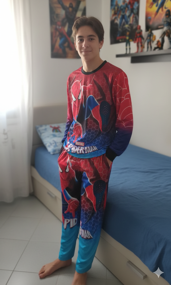 Pigiama Lungo "Ultimate Spider-Man"
