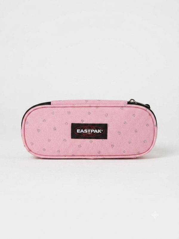 Astuccio Eastpak Oval - Rosa con Micro-Stampa