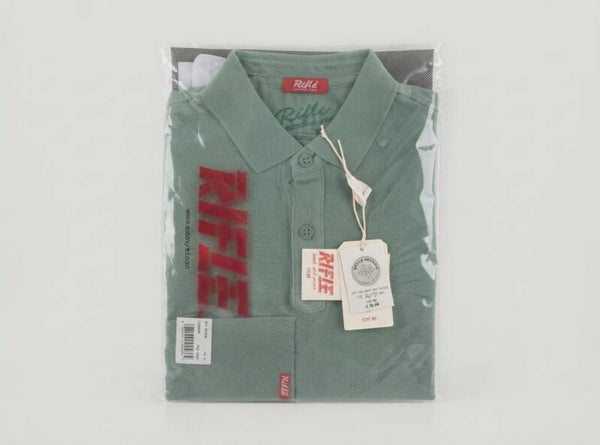 Polo mezza manica Rifle color polvere
