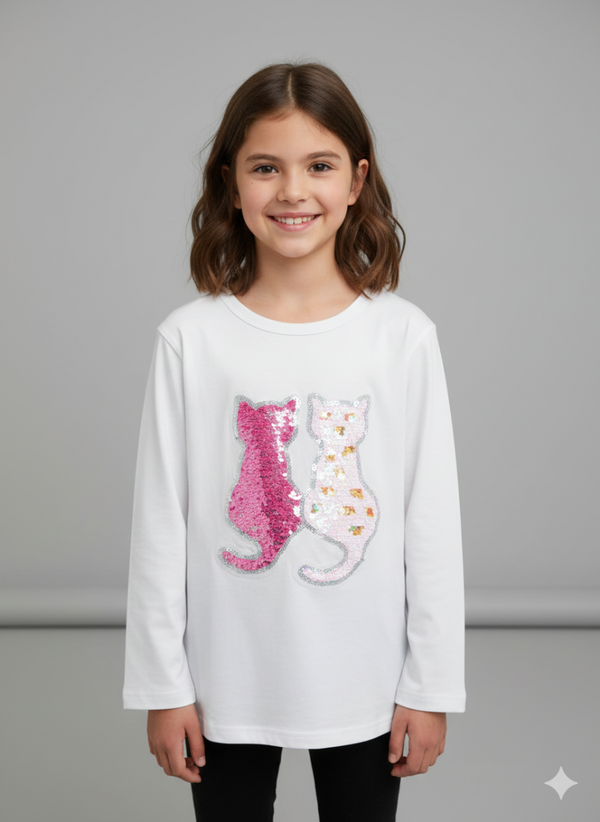 T-shirt "Sparkle Cats"