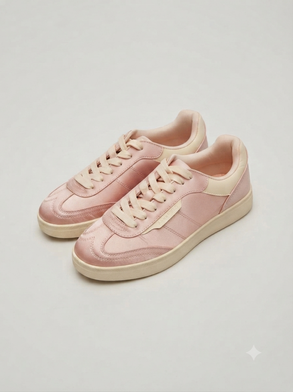 Sneaker Casual Anna Field in Raso Rosa