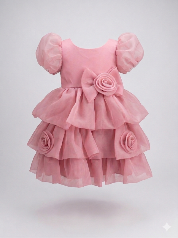 Abito da Cerimonia "Nuvola di Rose"