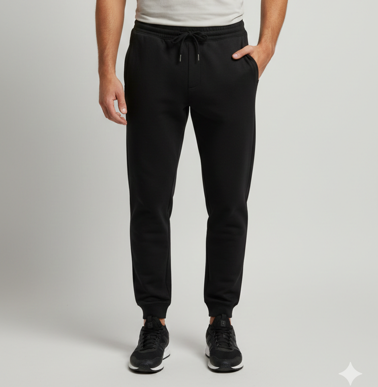 Pantaloni Jogger Premium in Cotone