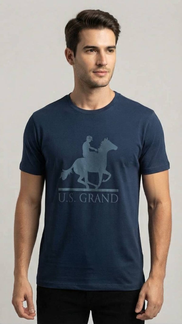 T-Shirt blu U.S. Grand