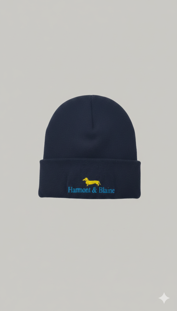 Berretto Beanie Harmont & Blaine con Logo Ricamato