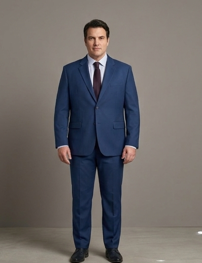 Completo Uomo Sartoriale Blu Navy