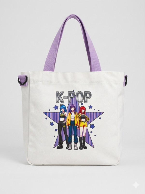 Borsa Canvas "K-Pop Star"