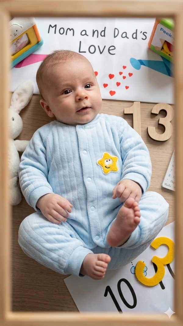 Tutina Neonato "Stellina"