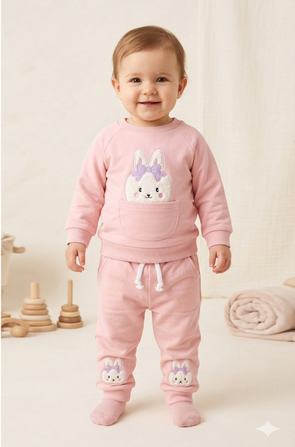 Completo Felpa e Pantalone "Sweet Bunny"